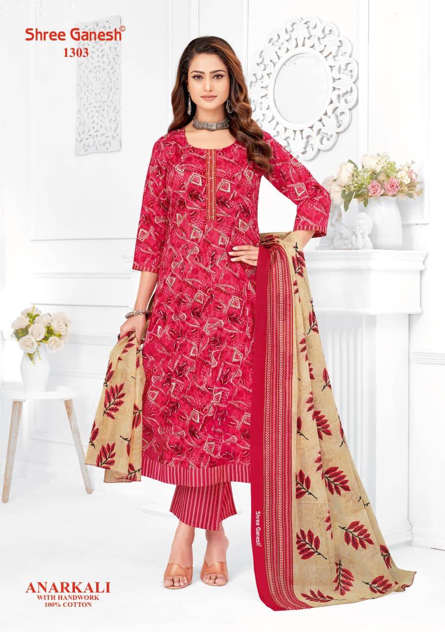 Shree ganesh zeenat vol-3 anarkali style fancy kurtis wholesale